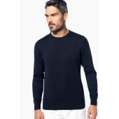 Herenpullover met ronde hals