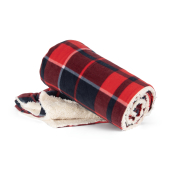 Plaid van sherpa