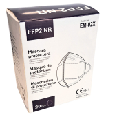 Filterend FFP2 masker EM-02X (per 20 stuks) wit